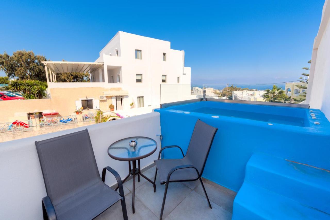 The Muses Of Santorini Private Jacuzzi Suites Vothon Bagian luar foto